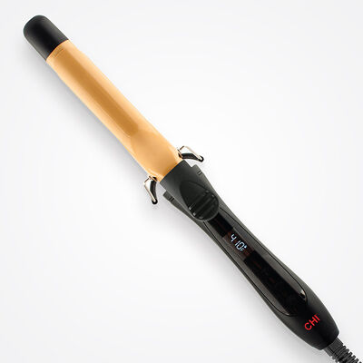 1 Inch Tourmaline Ceramic Curling Iron - Matte Black