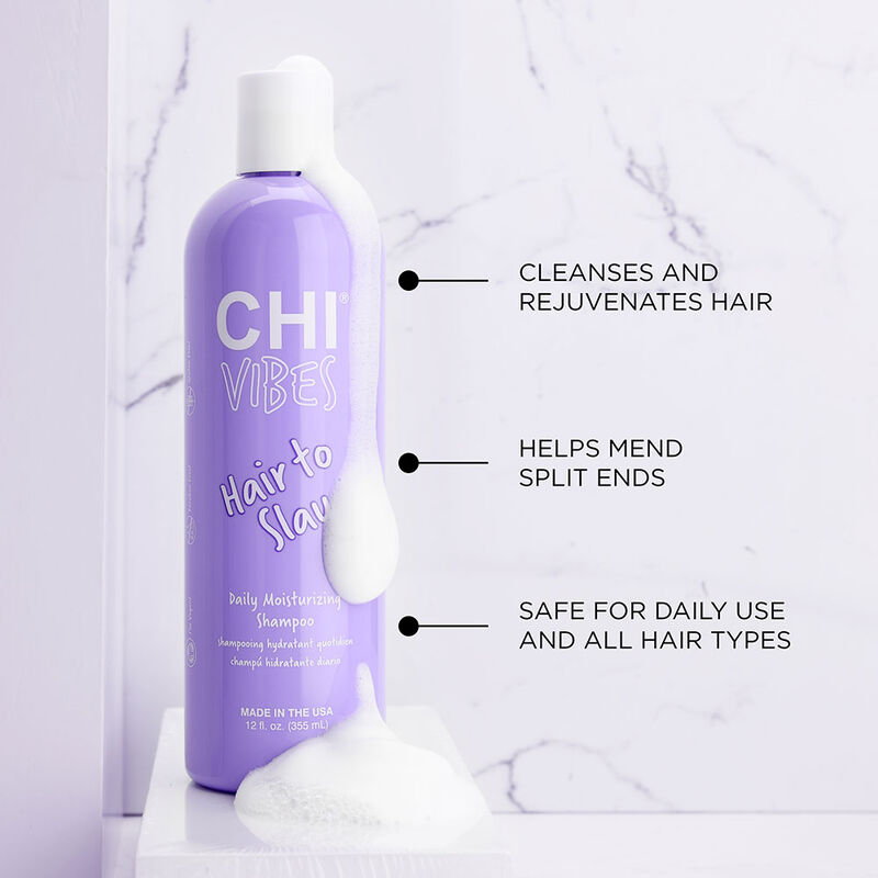 Vibes "Hair To Slay" Daily Moisturizing Shampoo, , large image number null