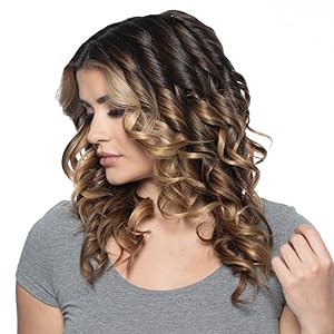 1 Inch Tourmaline Ceramic Curling Iron - Matte Black