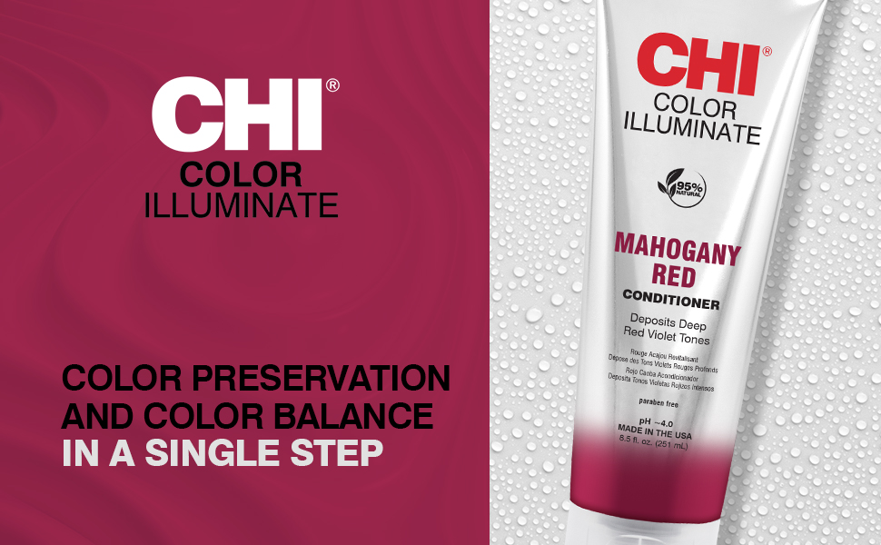 Color Illuminate Conditioner - Mahogany Red