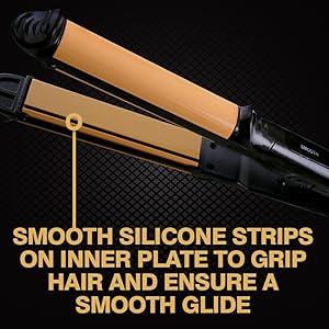 0.75 Inch Tourmaline Ceramic 3-in-1 Hairstyling Iron - Onyx Black