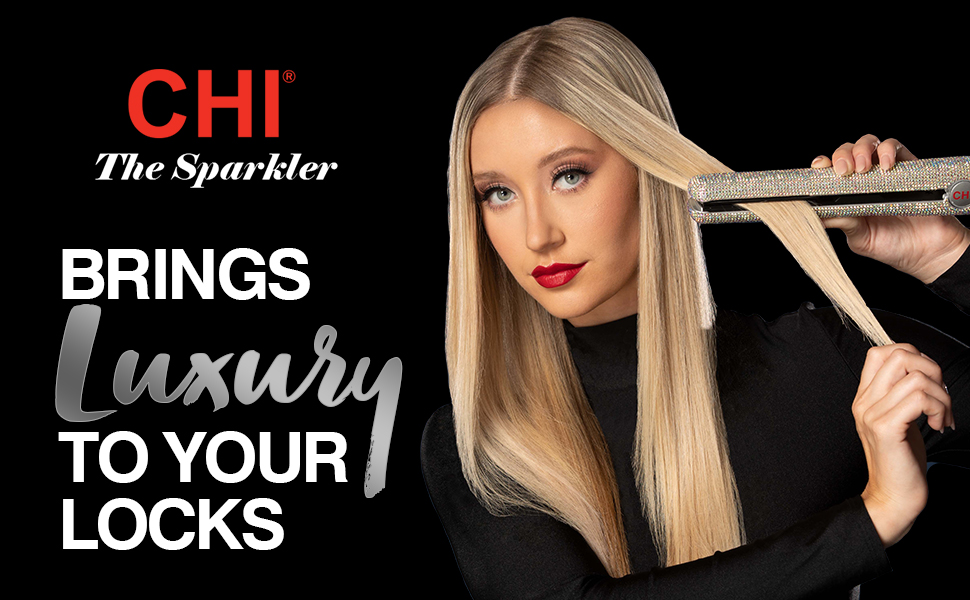 The Sparkler Lava 1 Inch Ceramic Hairstyling Iron
