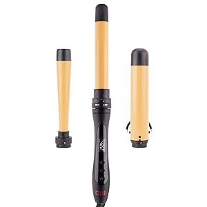 Interchangeable Curling Wand Kit