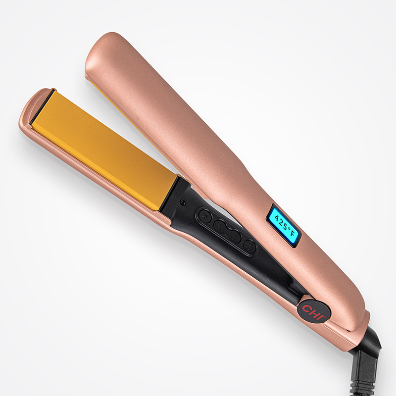 Ultra Chi (Rose Gold) Ultra Chi Hair Straightener in Rose Gold w/ Gold Ceramic Plates main image 4