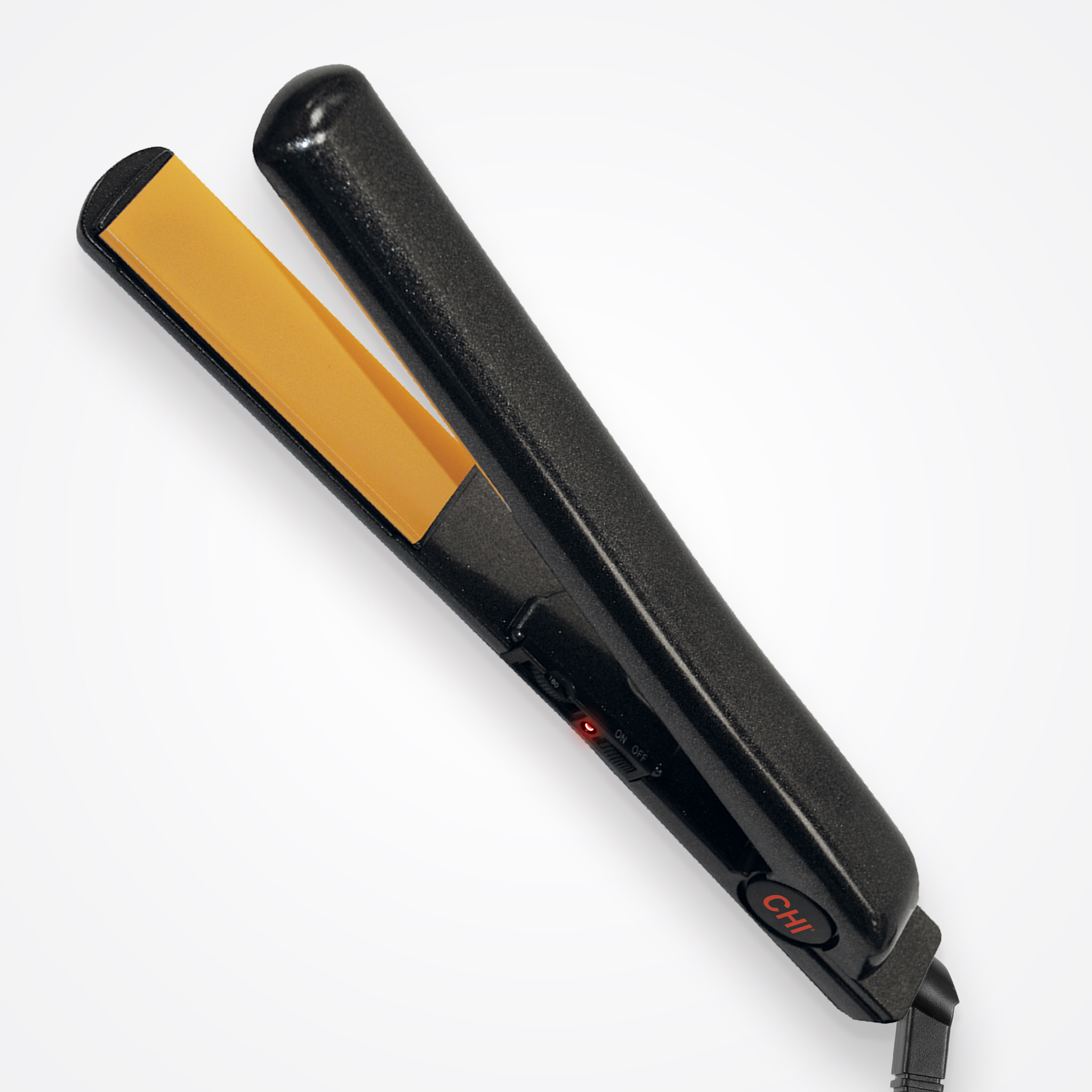 CHI Ultra Tourmaline Ceramic Strightener/Flat Iron Hair Tool CHI Ultra Tourmaline Ceramic 1″ Flat Iron - Red! main image 2