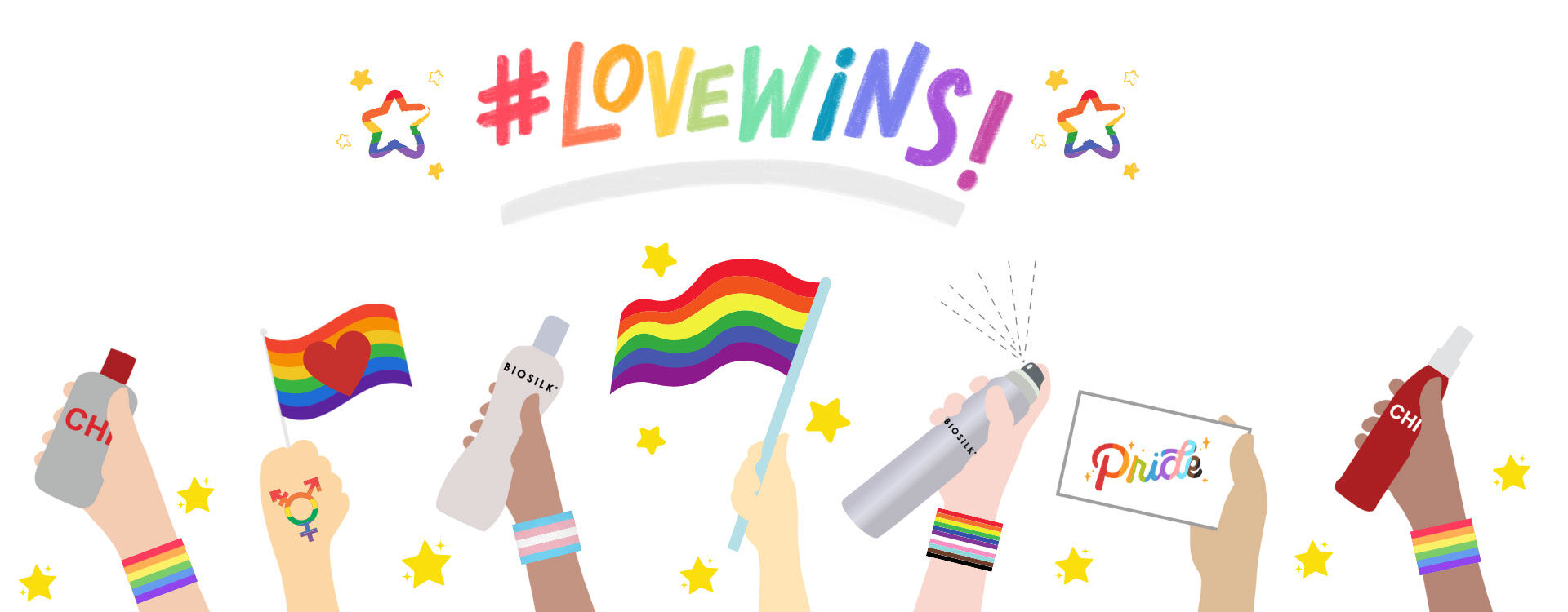 CHI and Biosilk Celebrate Pride Month by Giving Back