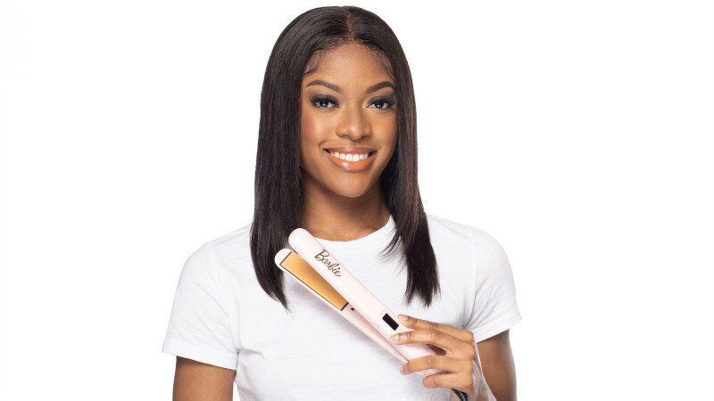 Style with Ease Using The CHI x Barbie Dreamhouse Ceramic Hairstyling Iron