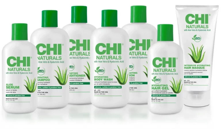 Farouk Systems Launches CHI Naturals with Aloe Vera and Hyaluronic Acid